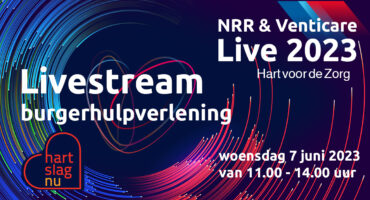 Livestream burgerhulpverlening tijdens NRR & Venticare Live 2023