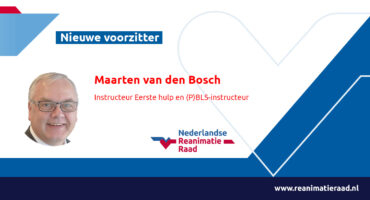 Maarten van den Bosch nieuwe voorzitter Nederlandse Reanimatie Raad