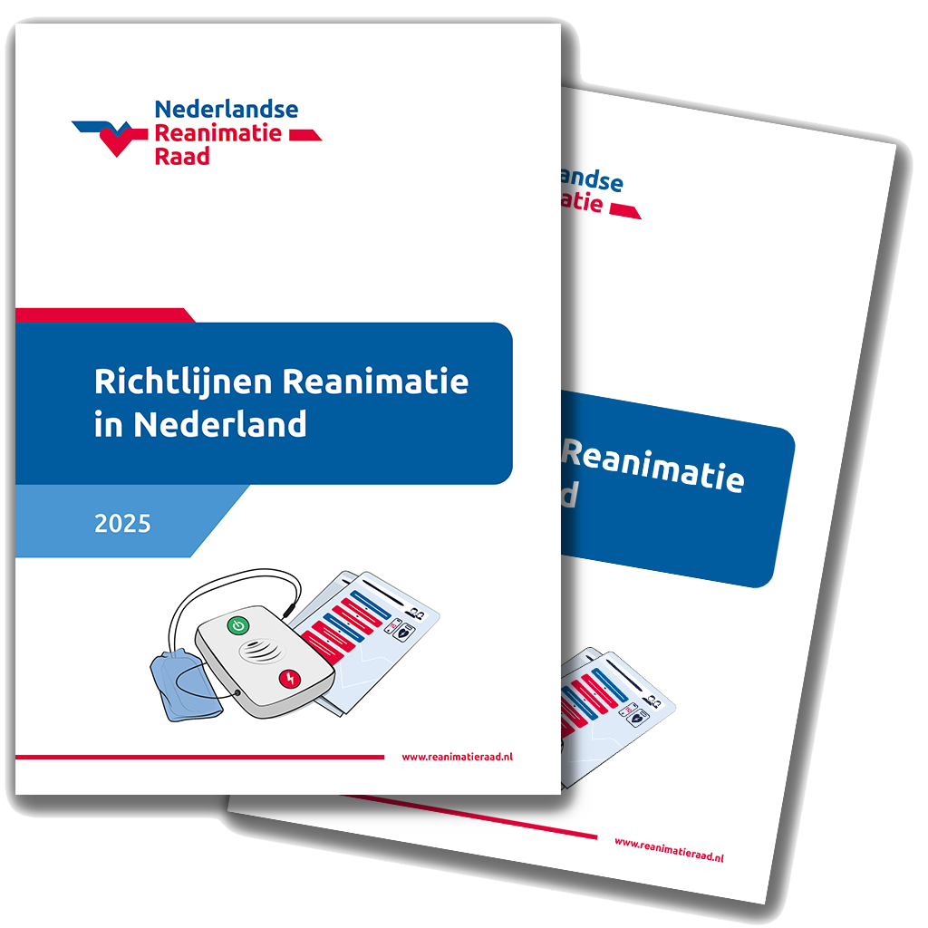 Omslagen Richtlijnen reanimatie in Nederland 2025