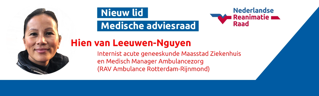 Nieuw lid Medische adviesraad NRR - Hien van Leeuwen-Nguyen