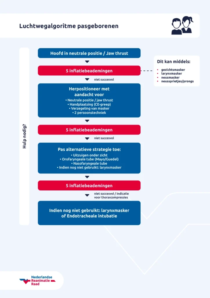 Luchtwegalgoritme pasgeborenen