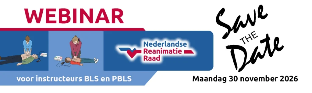 Save the date: Webinar voor instructeurs BLS en PBLS